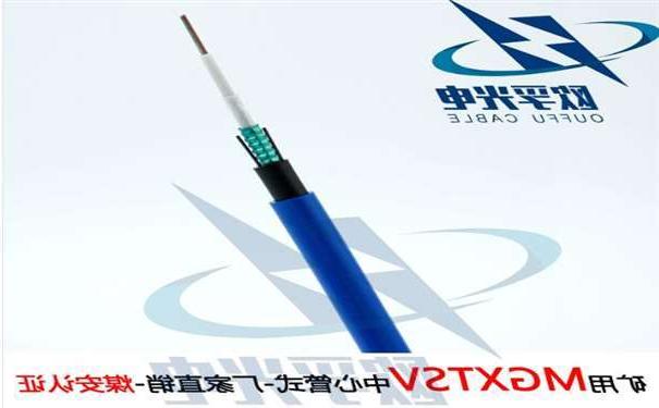 九龙坡区欧孚MGXTSV-8B1 矿用单模阻燃光缆G652D纤芯煤安证书